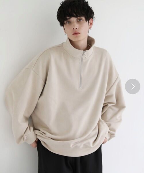 LILL フェイクスウェード ジップアップ Lサイズ美品