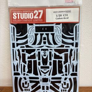 スタジオ27 1/20 ザウバー C31 カーボンデカール 未開封品