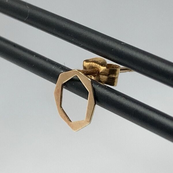 K10 ピアス K18 キャッチ (片耳)アクセサリー