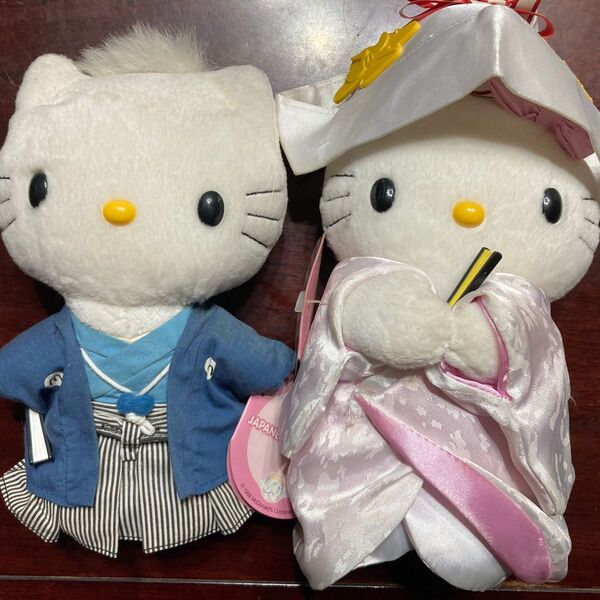 ハローキティ ぬいぐるみ 和装 当時物