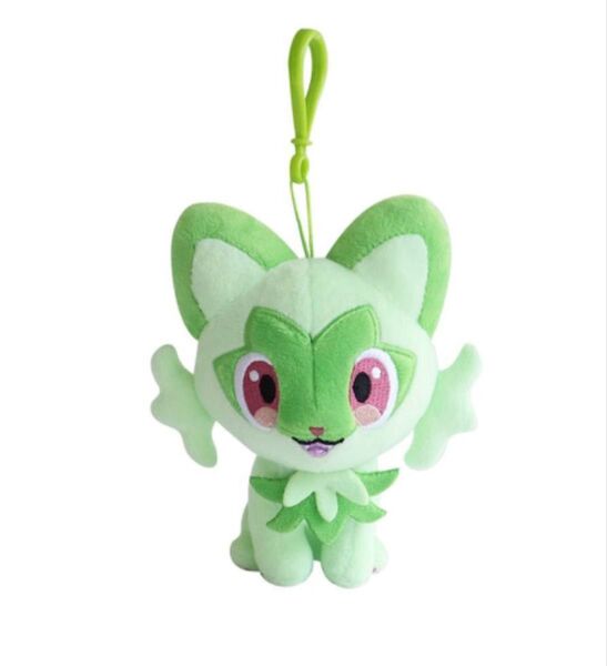 ポケモン ニャオハ ぬいぐるみ キーリング キーホルダー 韓国限定