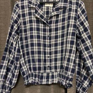 開襟シャツ レディース