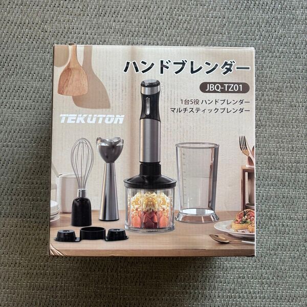 ハンドブレンダー JBQ-TZ01 TEKUTON 新品未使用
