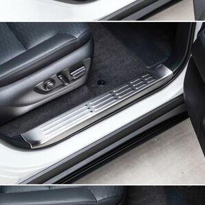 【値引きしました】ランドクルーザー250専用スカッフプレート4pcs