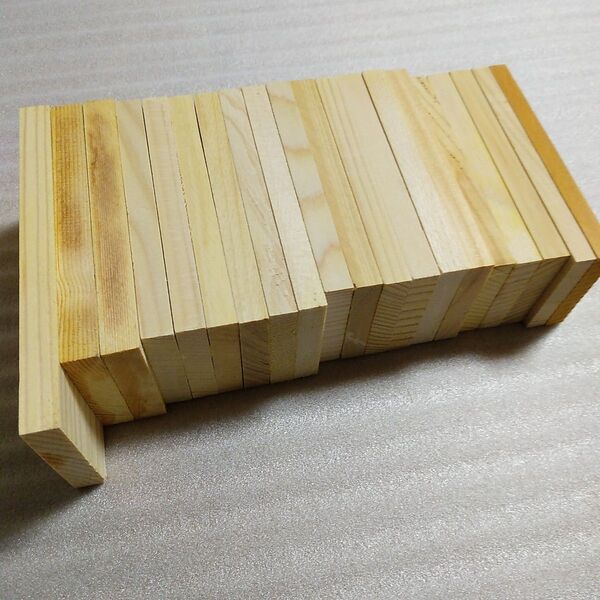 かまぼこ板 板材 角材 端材 ハンドメイド DIY 材料 木 工作