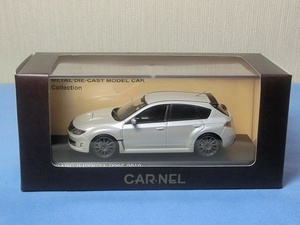 ★☆【CARNEL】1/43 インプレッサ R205 2010 サテンホワイトパール ☆★