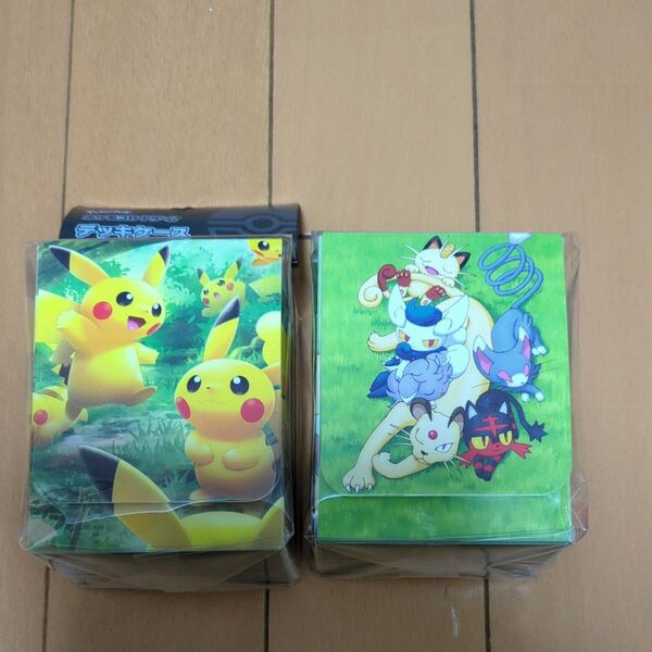 未開封 ポケモンカード デッキケース おひるねびより ピカチュウの森