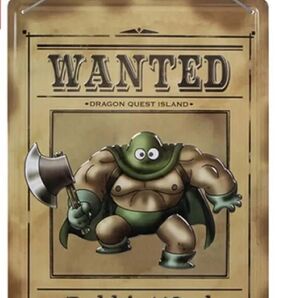 SQUARE ENIX スクウェア・エニックス ドラゴンクエスト レリーフプレート カンダタ手配書