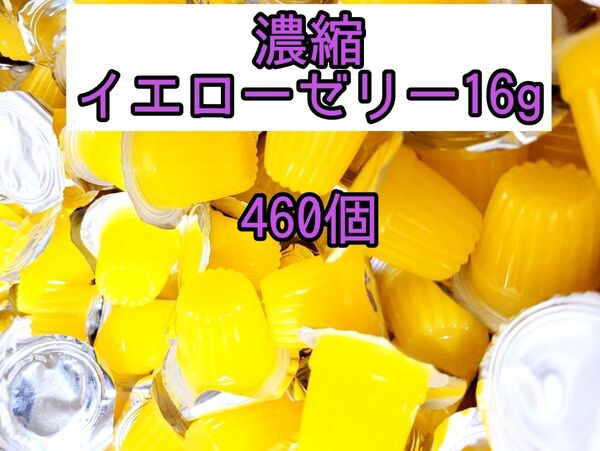 濃縮イエローゼリー16g 460個 昆虫ゼリー プロゼリー オオクワ カブトムシ クワガタ 小動物 モモンガ ハリネズミ ハムスター