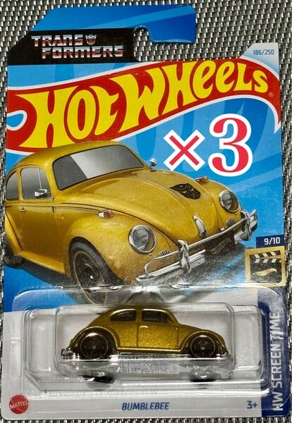 (3点) ホットウィール バンブルビー トランスフォーマー