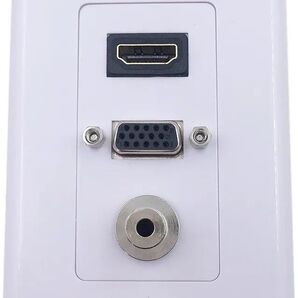 CERRXIAN HDMI VGA 3.5mm オーディオ ビデオ ステレオ
