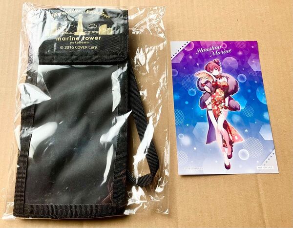 宝鐘マリン チケットホルダー&横浜中華街コラボポストカード
