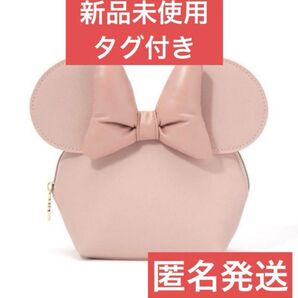 Francfranc ミニーマウス フェイスデザイン ポーチ