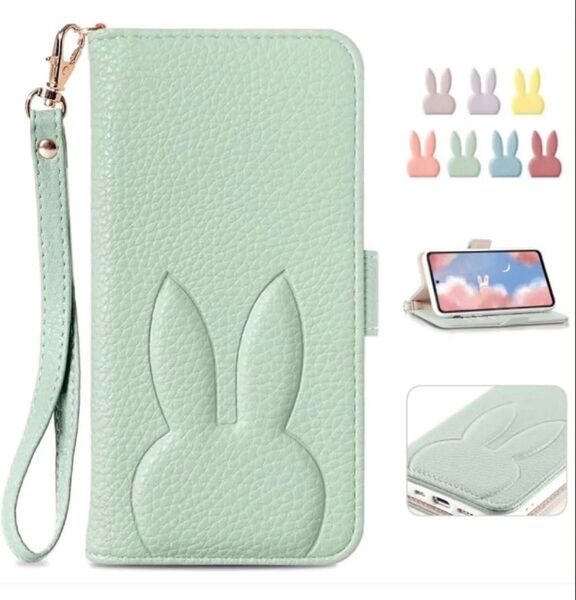 MAGICASE For Google Pixel 9 Pro XL ケース 手帳型 グリーン