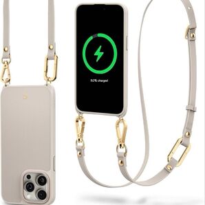 【CYRILL】 by Spigen シリル iPhone 15 Pro 用 ケース MagSafe対応 (クリーム)
