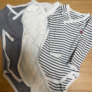 プチバトー 肌着3枚セット