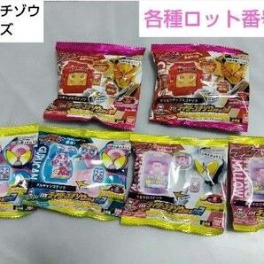 DXライダーゴチゾウシリーズ ロット番号違い ヒリヒリチップスゴチゾウ含む6点
