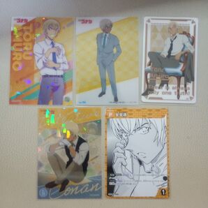 名探偵コナン 安室透 カード 5点セット