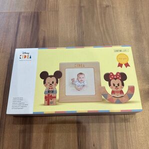 KIDEA WOODEN TOY COLLECTION フォトフレーム ディズニー 積み木