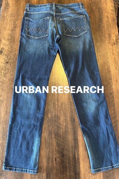 URBAN RESEARCH デニム ジーンズ インディゴブルー ストレートジーンズ