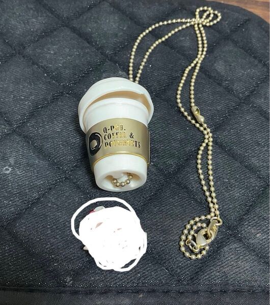 Q-pot. ブレンドコーヒーネックレス 本体のみ 中古 ゆうパケットプラス無料
