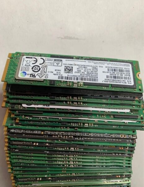 美品 10枚セット M.2 NVMe SSD 256GB消去済み/ 正常判定確認済み 保証付き 在庫有り NVMe