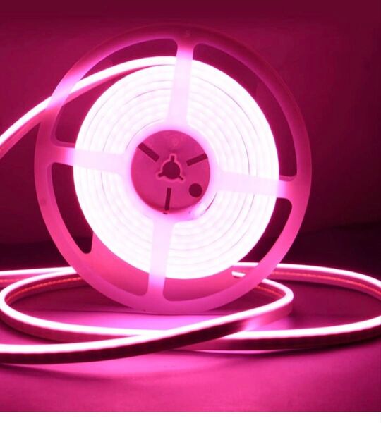 LEDテープライト ピンク 新品未使用品 車の中や室内に お部屋に。