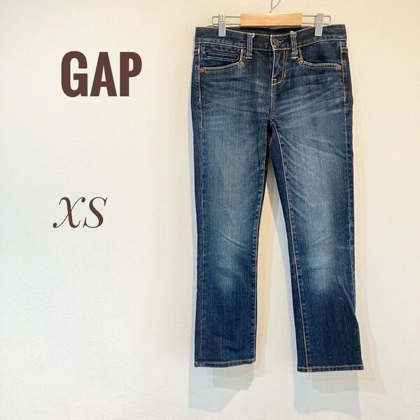 美品【GAP】1969モデルジーンズ デニム 自然な色落ち加工! デニムパンツ ジーパン ジーンズ