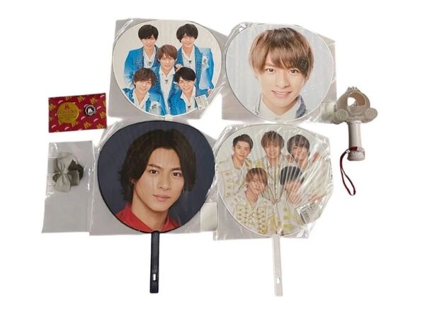 King & Prince グッズセット うちわ