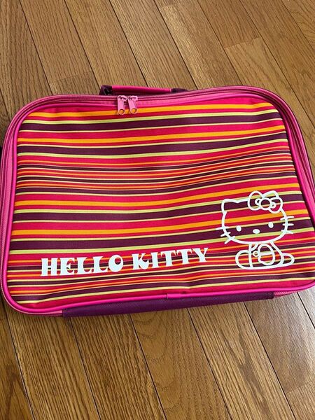 当時物 キティちゃん 旅行バッグ 収納ケース