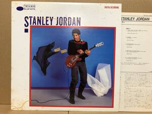 STANLEY JORDAN / MAGIC TOUCH LP Blue Note 日本盤 BNJ-91001