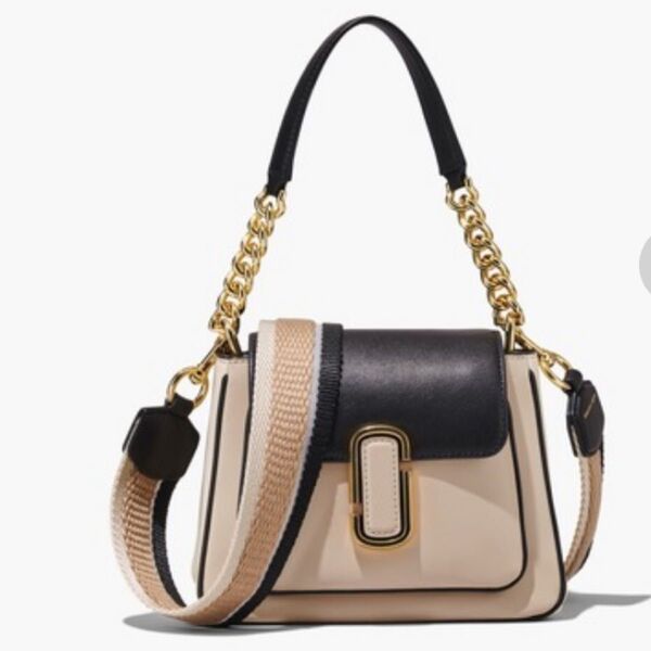 【THE J MARC】ザ Jマーク ミニ チェーン サッチェル カラーブロック 新品