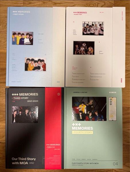 TOMORROW X TOGETHER MEMORIES TXT 4つセット