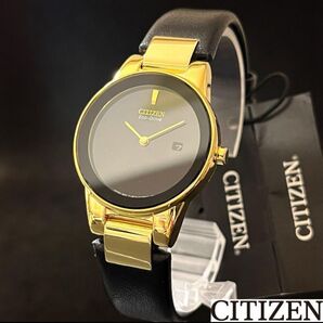 【CITIZEN】展示品特価/シチズン/レディース腕時計/お洒落/激レア/女性用/プレゼントに/ゴールド.ブラック.黒色/希少