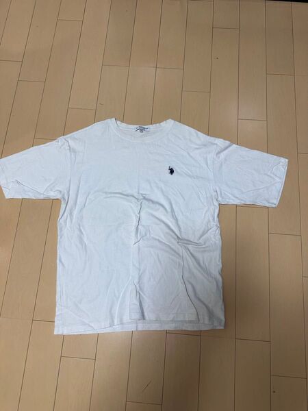 Tシャツ トップス ホワイト 半袖Tシャツ 白 半袖 USPOLO