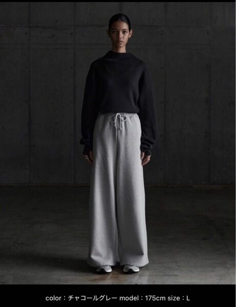 CALLNE Highgauge Halfbottleneck Knit / ハイゲージハーフボトルネックニット