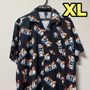 Burning Dead Presidents s/s Shirt Black