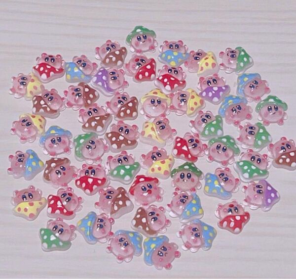 星のカービィ キャラクター ネイルパーツ デコレーション レジン セット