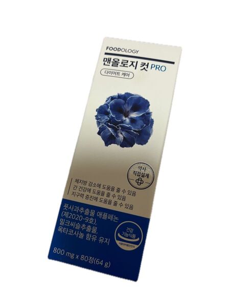 FOODOLOGY マンオロジーカット PRO 800mgX80錠