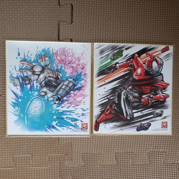 仮面ライダー色紙art 仮面ライダードライブ
