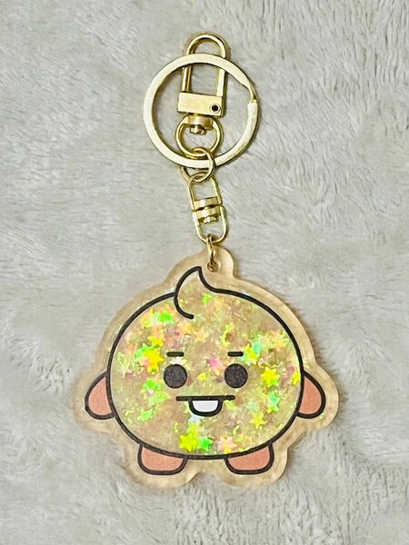BT21 アクリルトゥインクルキーホルダー/SHOOKY/BTS/SUGA