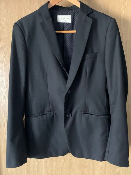 nano・universe ナノユニバース テーラードジャケット ブラック