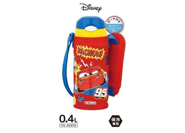 THERMOS カーズ ストロータイプ水筒 0.4L