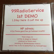 希少デモ CD-R 99RadioService / 1ST DEMO_画像2