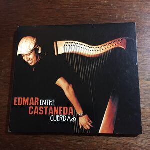 即決 輸入盤 CD Edmar Castaneda / Entre Cuerdas / 南米ハープ ジャズ ラテン エドマール・カスタネーダ