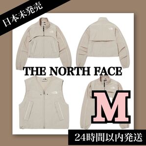 【日本未発売】ノースフェイス 韓国 ジャケット ジャンパー ベージュ ウィメンズ レディース M