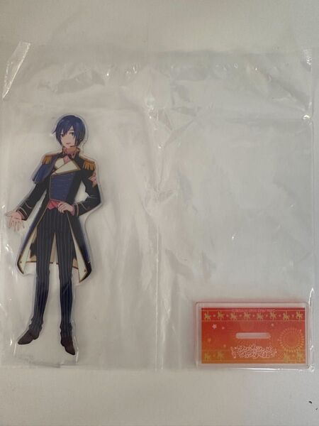 セガラッキーくじ 劇場版プロジェクトセカイ 壊れたセカイと歌えないミク B賞 アクリルスタンド KAITO 缶バッチ