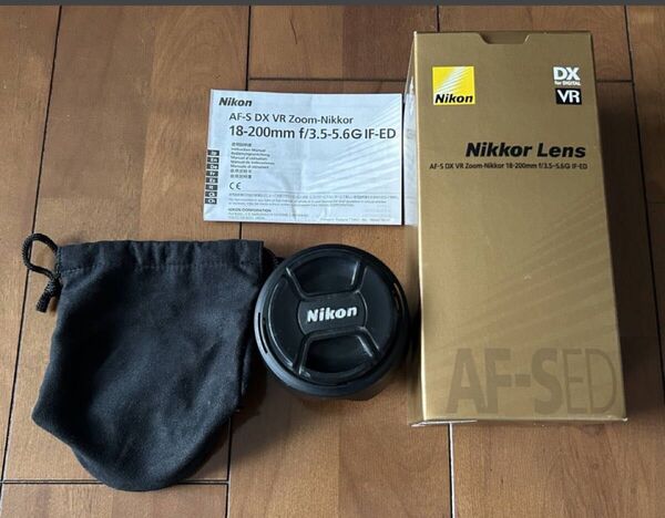 ★NIKON ニコン AF-S DX VR Zoom Nikkor 18-200mm デジタル一眼レフカメラレンズ