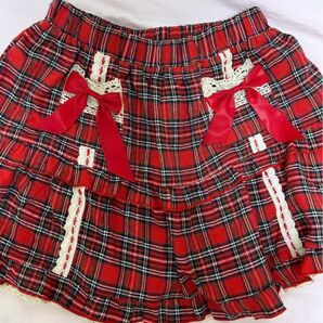チェック スカート