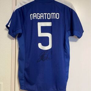 即購入可能日本代表 長友佑都 サイン入りユニフォーム ユニフォーム 日本代表